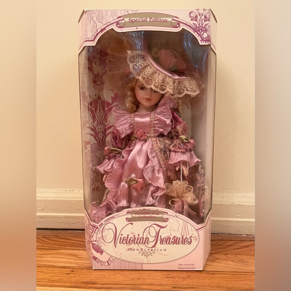 Victorian Treasures Handcrafted Porcelain Doll - Special Edition